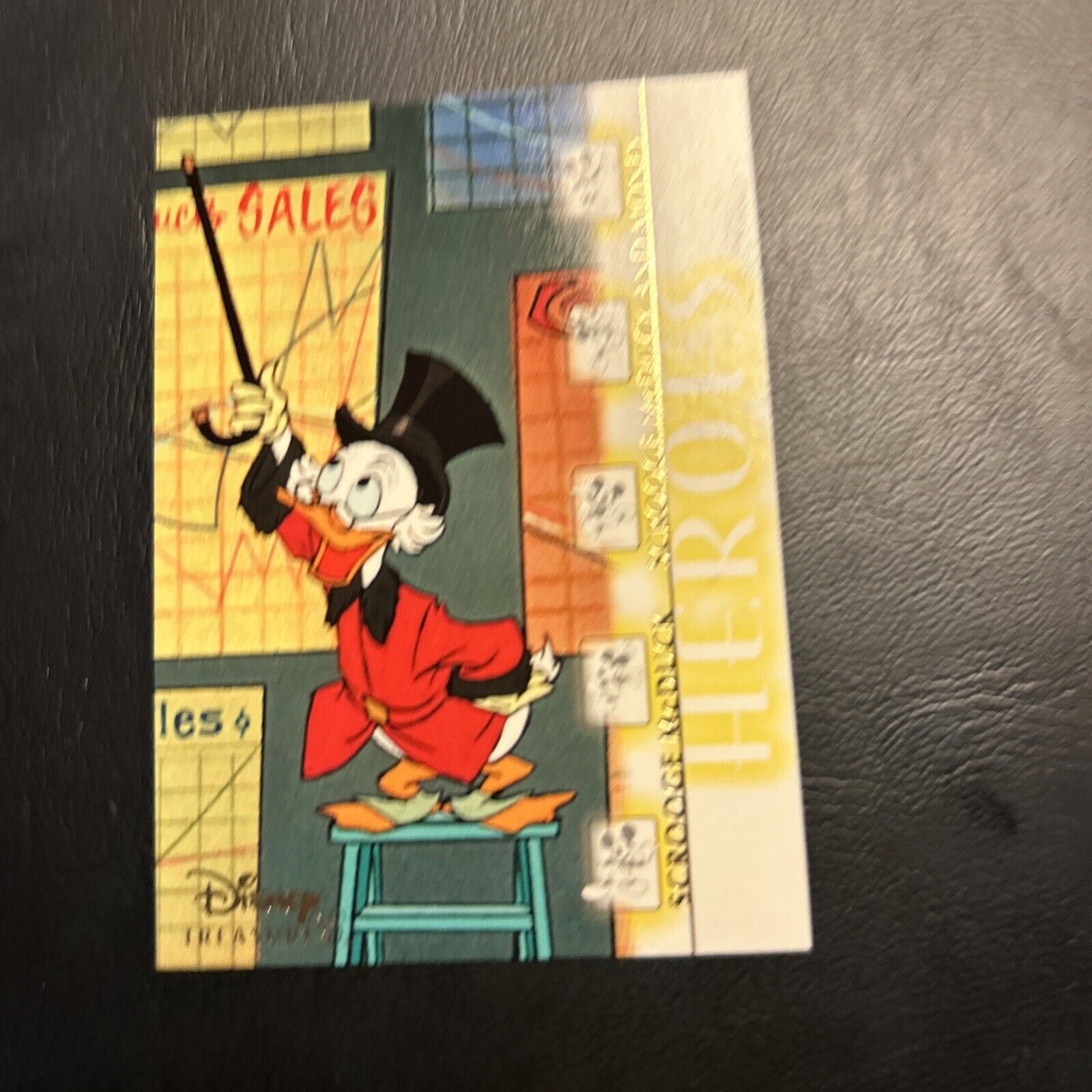 Jb7a Disney Treasures Heroes 2003 #68 Scrooge McDuck In Money, 1967