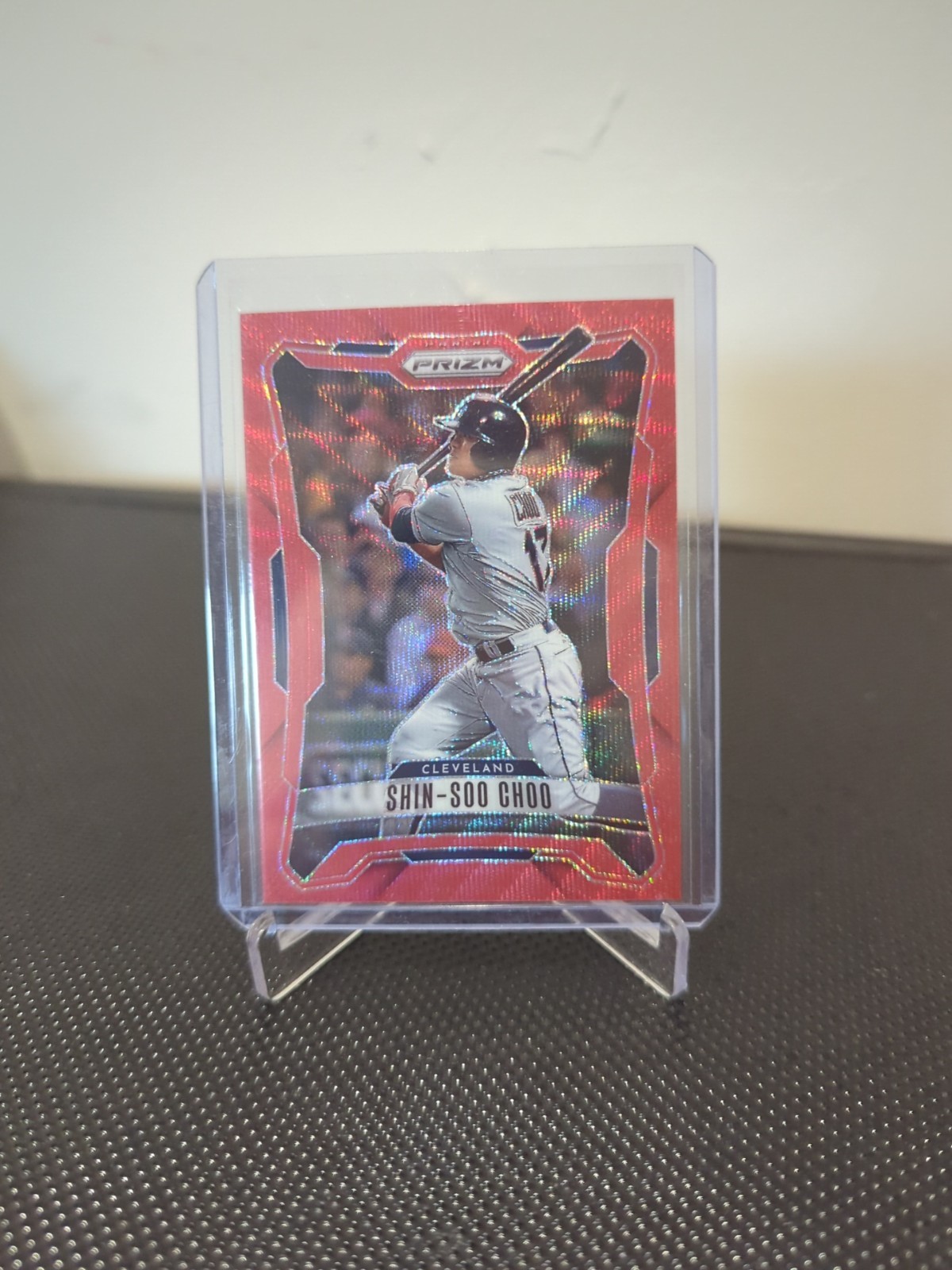 2026 Panini Prizm Shin-Soo Choo #199 Red Wave Prizm Cleveland Color Match 2026 Panini Prizm Shin-Soo Choo #199 Red Wave Prizm Cleveland Color Match