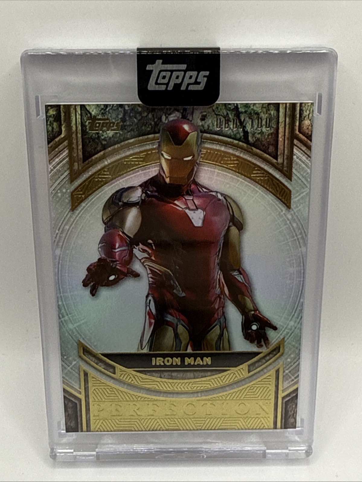 2025 Topps Marvel The Collector Perfection Iron Man /100 2025 Topps Marvel The Collector Perfection Iron Man /100