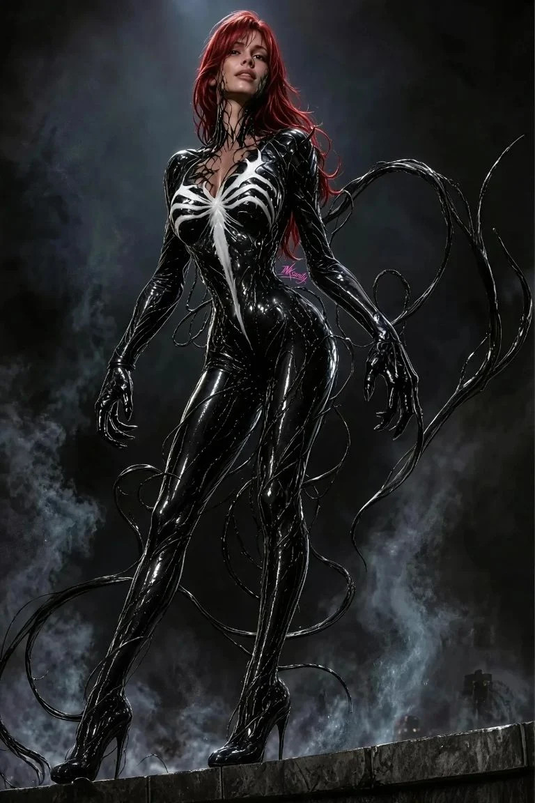 Mary Jane One Night with the Symbiote Venomized Comic Ltd 100 COA Mary Jane One Night with the Symbiote Venomized Comic Ltd 100 COA