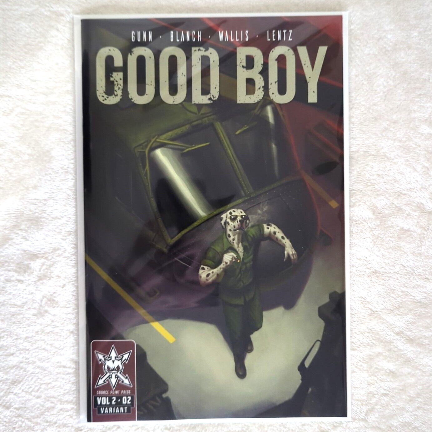 Good Boy Vol 2 #2 Aaron Bartling Trade Variant NYCC 2022 Con Exclusive Dalmatian