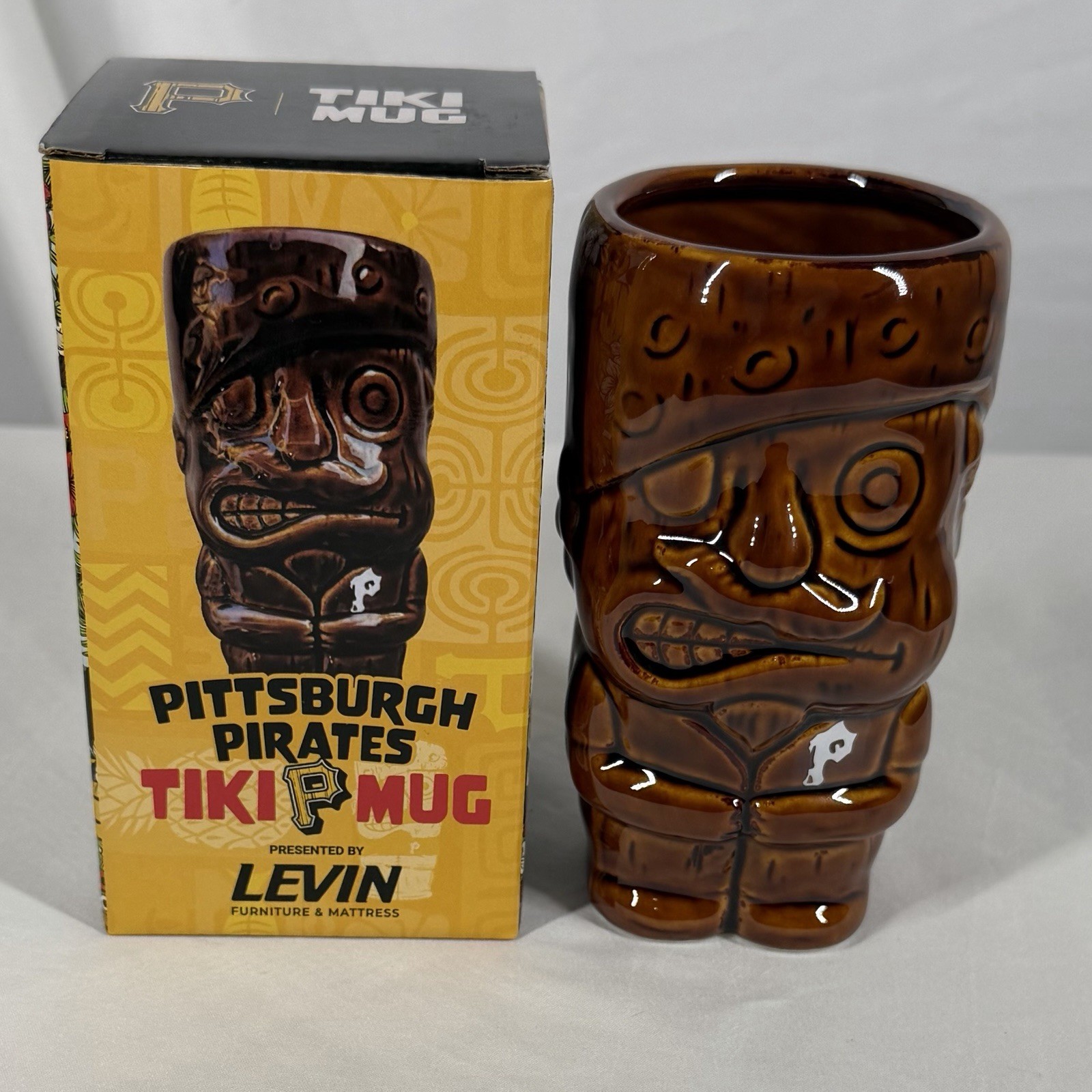 Pittsburgh Pirates Tiki Mug PNC Park Exclusive Giveaway June 12, 2026 NIB Pittsburgh Pirates Tiki Mug PNC Park Exclusive Giveaway June 12, 2026 NIB