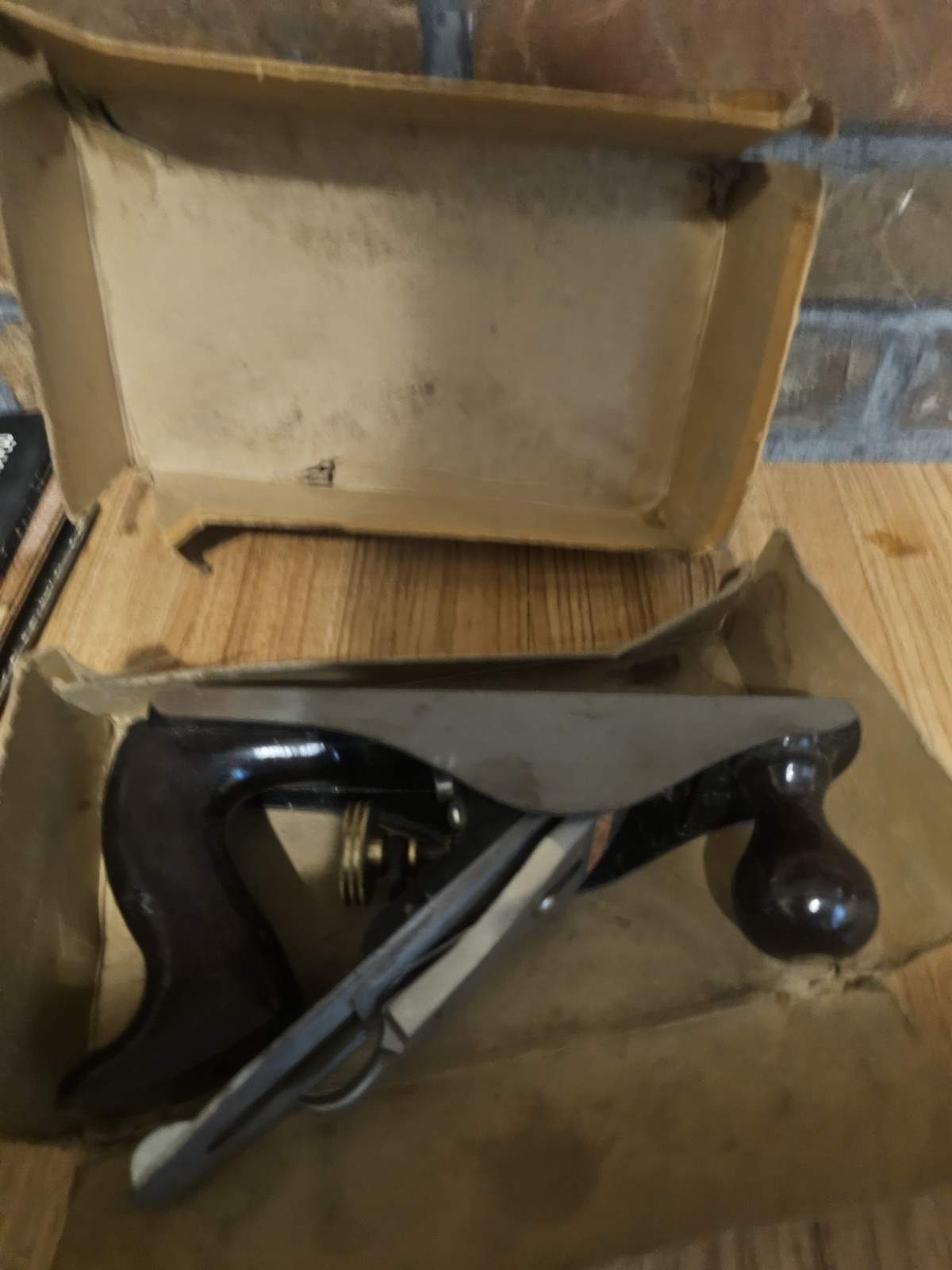 Vintage Stanley Hand Plane Number 4 Bailey Smooth With Original Box Vintage Stanley Hand Plane Number 4 Bailey Smooth With Original Box