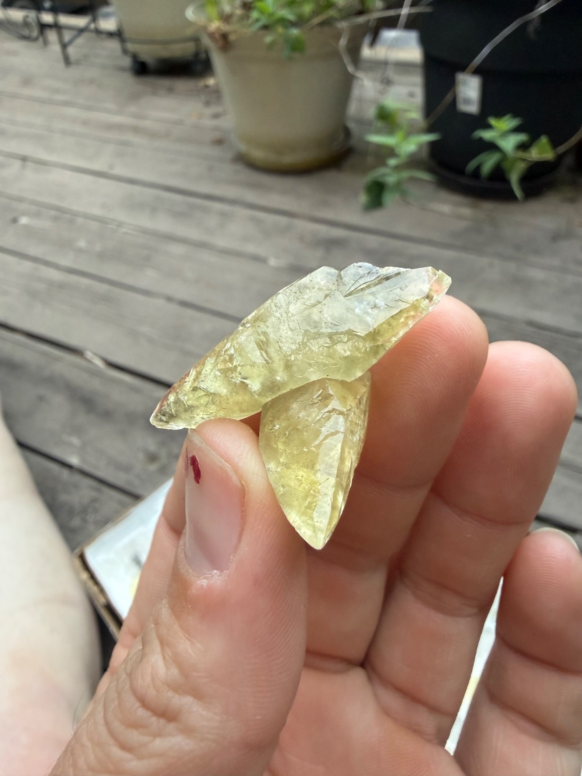 Two Double Terminated Sweet Water Mine Calcite Crystals, Great Quality Two Double Terminated Sweet Water Mine Calcite Crystals, Great Quality