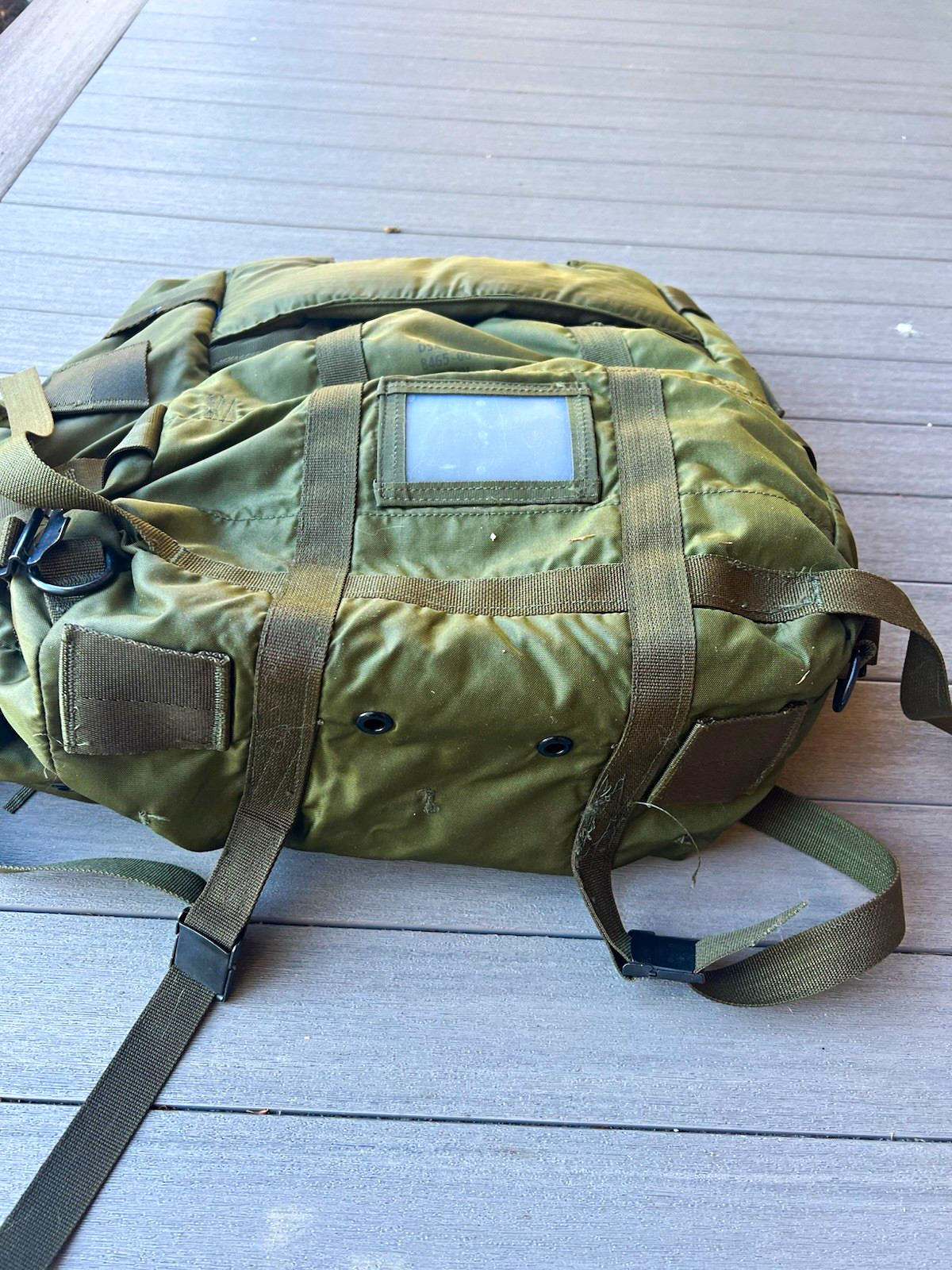 Genuine US Military VTG 1974 Medium ALICE Field Pack w/rain-gear Genuine US Military VTG 1974 Medium ALICE Field Pack w/rain-gear