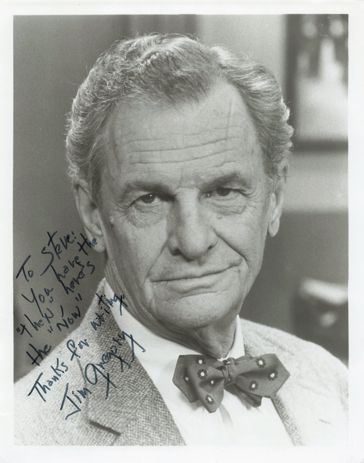 James Gregory Autographed 8x10 Photo Signed \ James Gregory Autographed 8x10 Photo Signed \