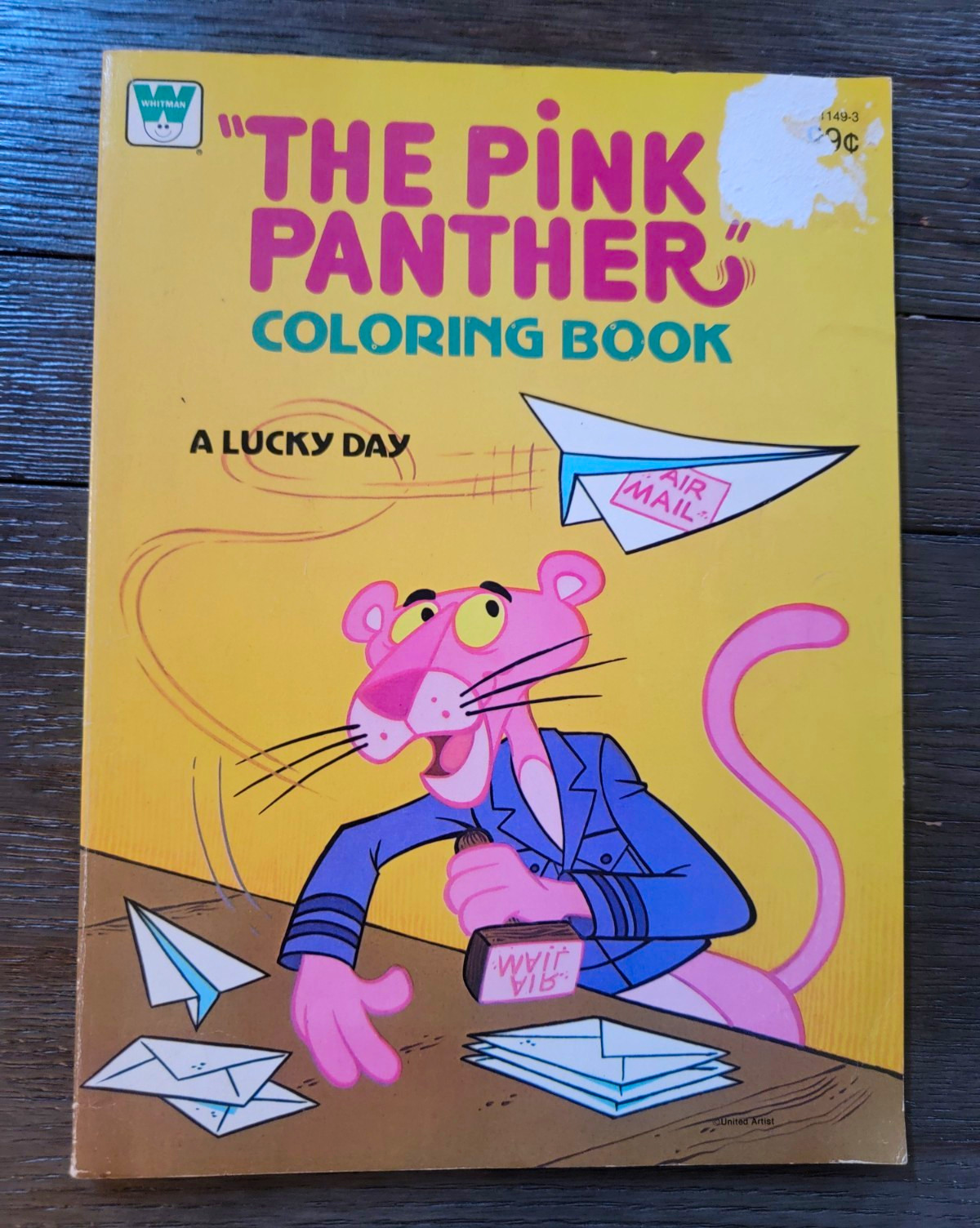 Vintage 1979 The Pink Panther Coloring Book Vintage 1979 The Pink Panther Coloring Book