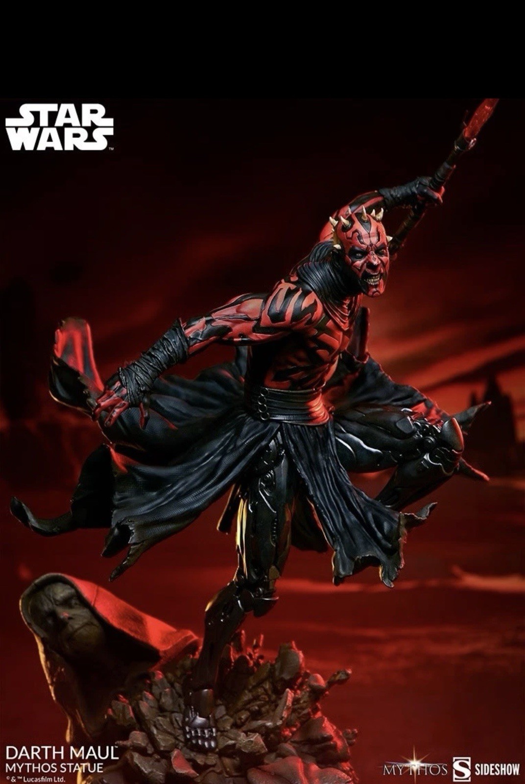 Sideshow Star Wars Darth Maul Mythos 1/5 Scale Statue Sideshow Star Wars Darth Maul Mythos 1/5 Scale Statue
