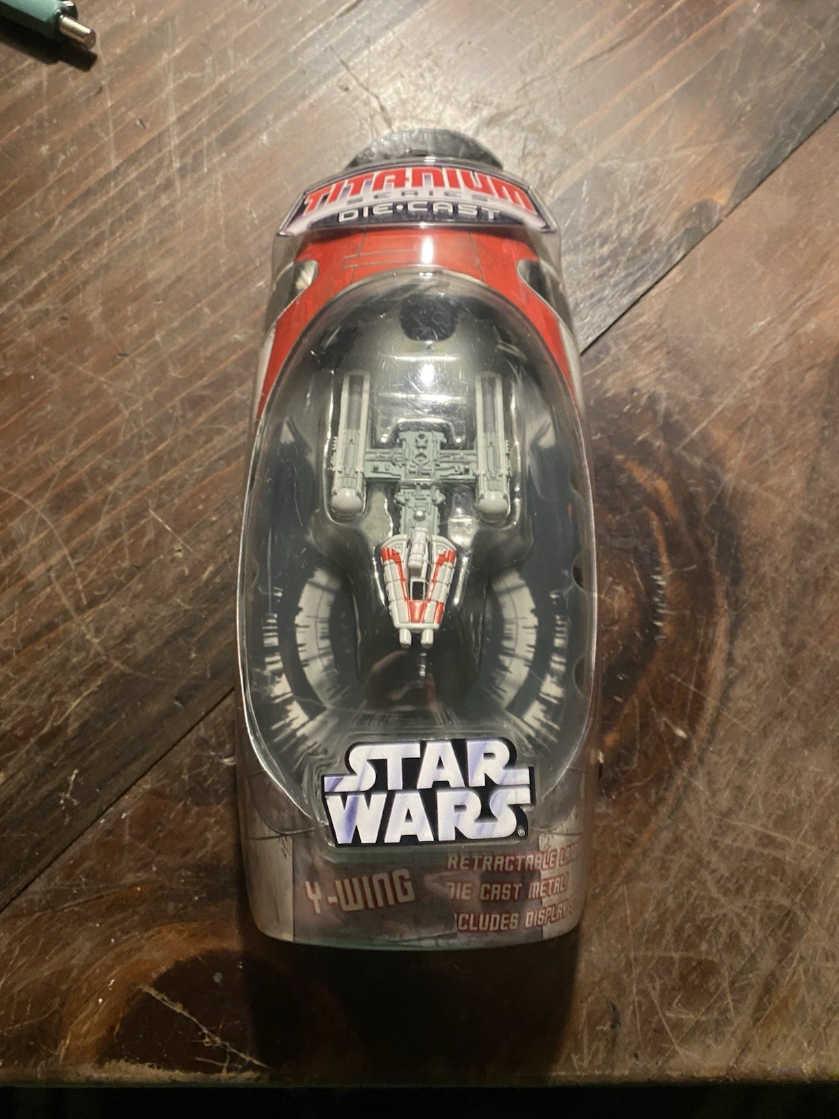 Hasbro, StarWars, Titanium Series Y-Wing Ship, Sealed And New. Hasbro, StarWars, Titanium Series Y-Wing Ship, Sealed And New.
