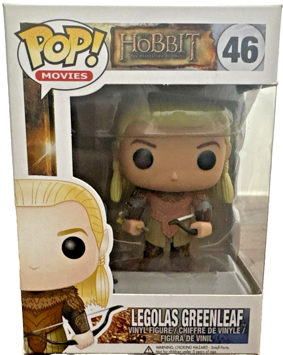 Funko POP Movies The Hobbit Legolas Greenleaf #46 Vinyl Figure Funko POP Movies The Hobbit Legolas Greenleaf #46 Vinyl Figure