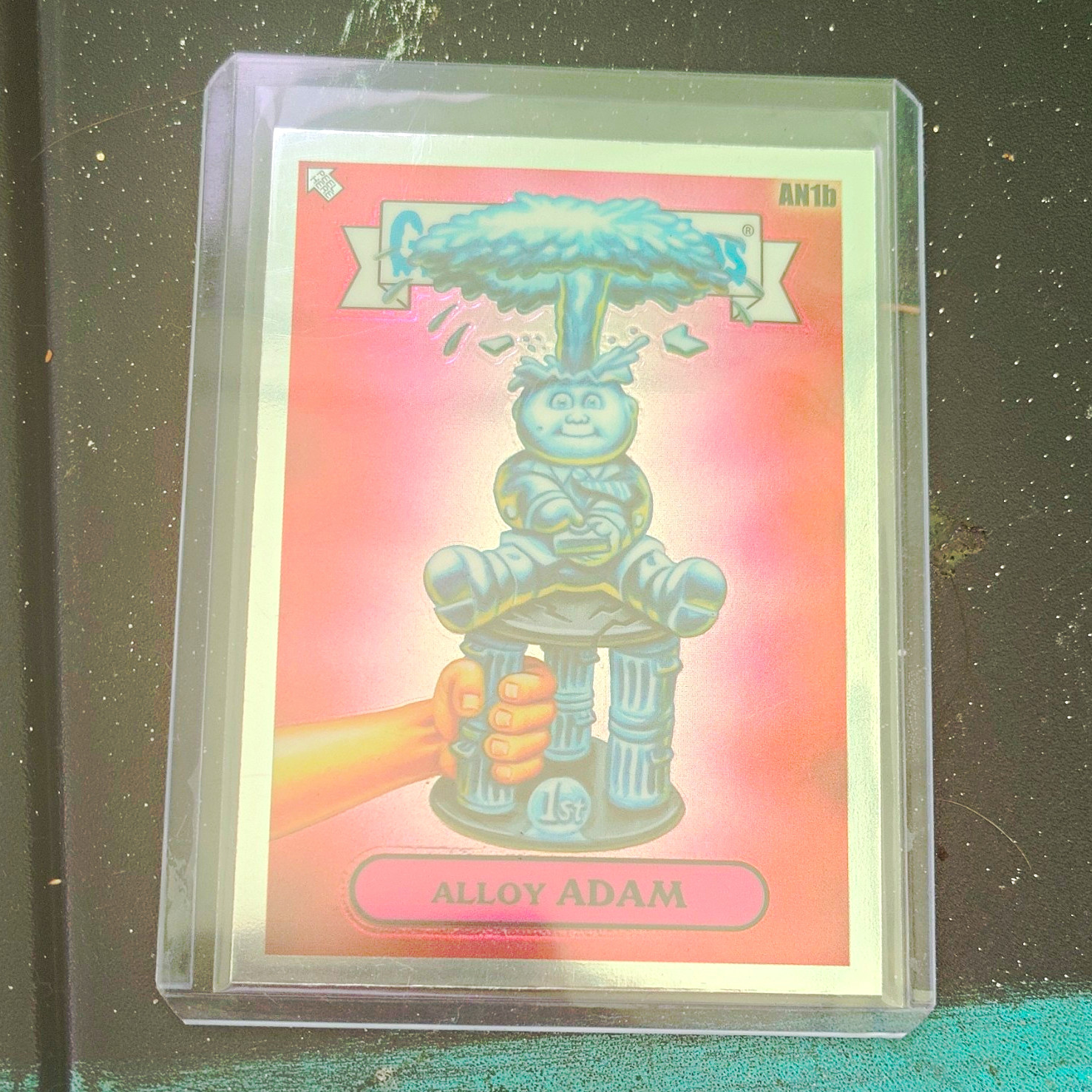 Topps Garbage Pail Kids Alloy Adam AN1b 2021 English 1st Edition Card Topps Garbage Pail Kids Alloy Adam AN1b 2021 English 1st Edition Card