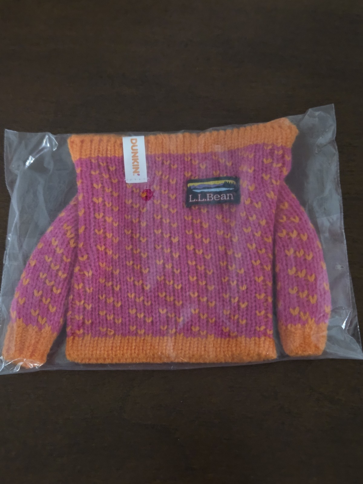 New Dunkin' Limited Edition Sweater Cup Sleeve L.L. Bean Dunkin