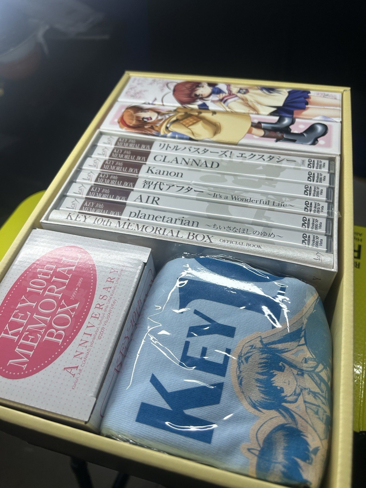 Key 10th Memorial Box 1999-2009 CLANNAD Little Busters Kanon (SEALED CONTENTS) Key 10th Memorial Box 1999-2009 CLANNAD Little Busters Kanon (SEALED CONTENTS)