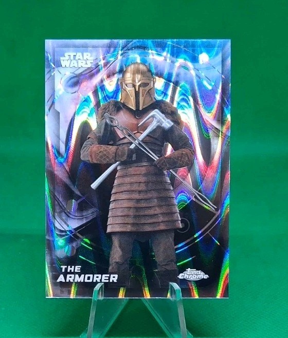 2026 Topps Chrome Star Wars Raywave The Armorer