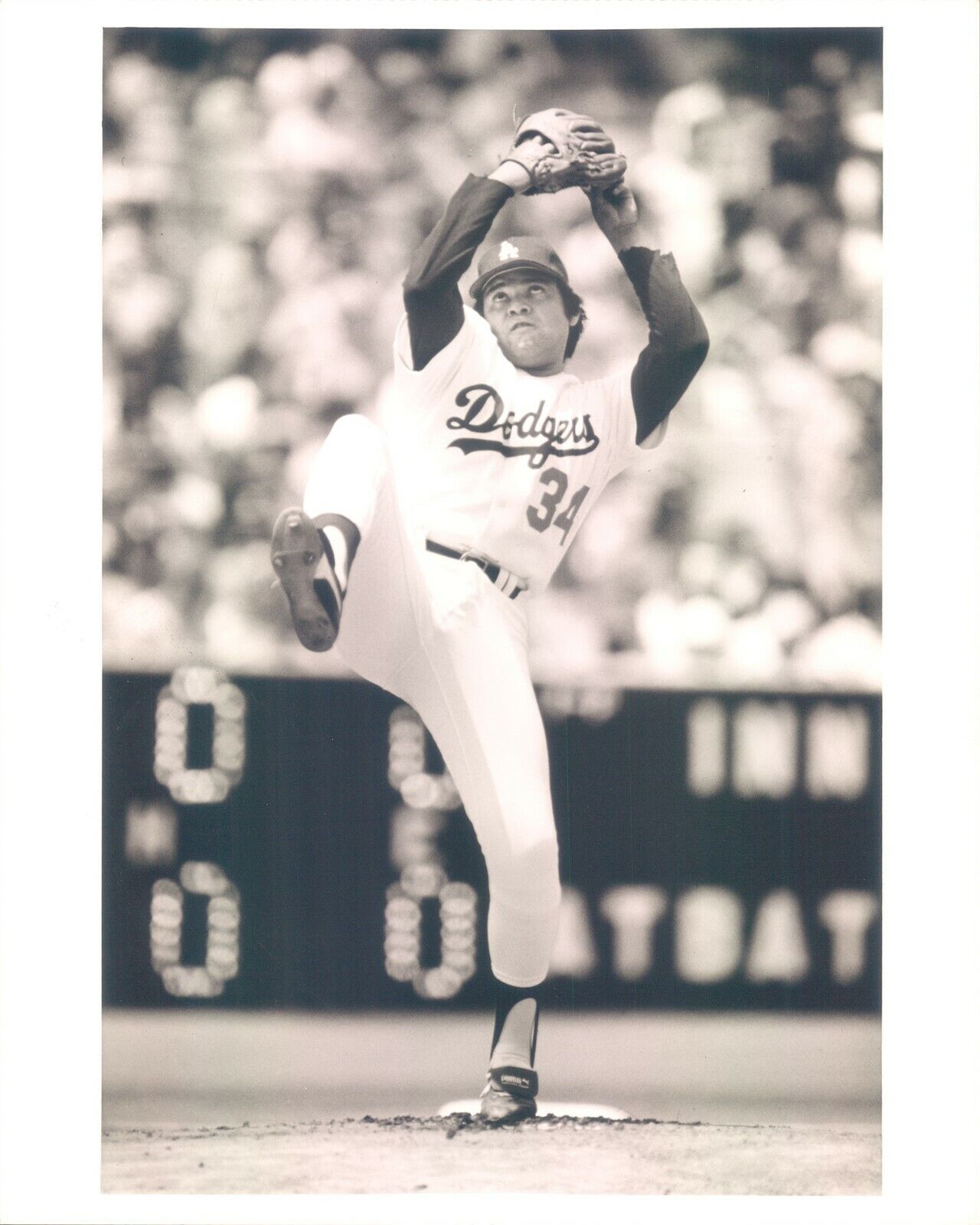 JT1 80s Orig Photo FERNANDO VALENZUELA 6x All-Star LOS ANGELES DODGERS Pitcher
