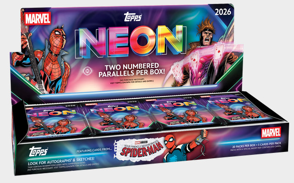 2026 Topps Neon Marvel - Hobby Box - SEALED - PRESALE 2026 Topps Neon Marvel - Hobby Box - SEALED - PRESALE