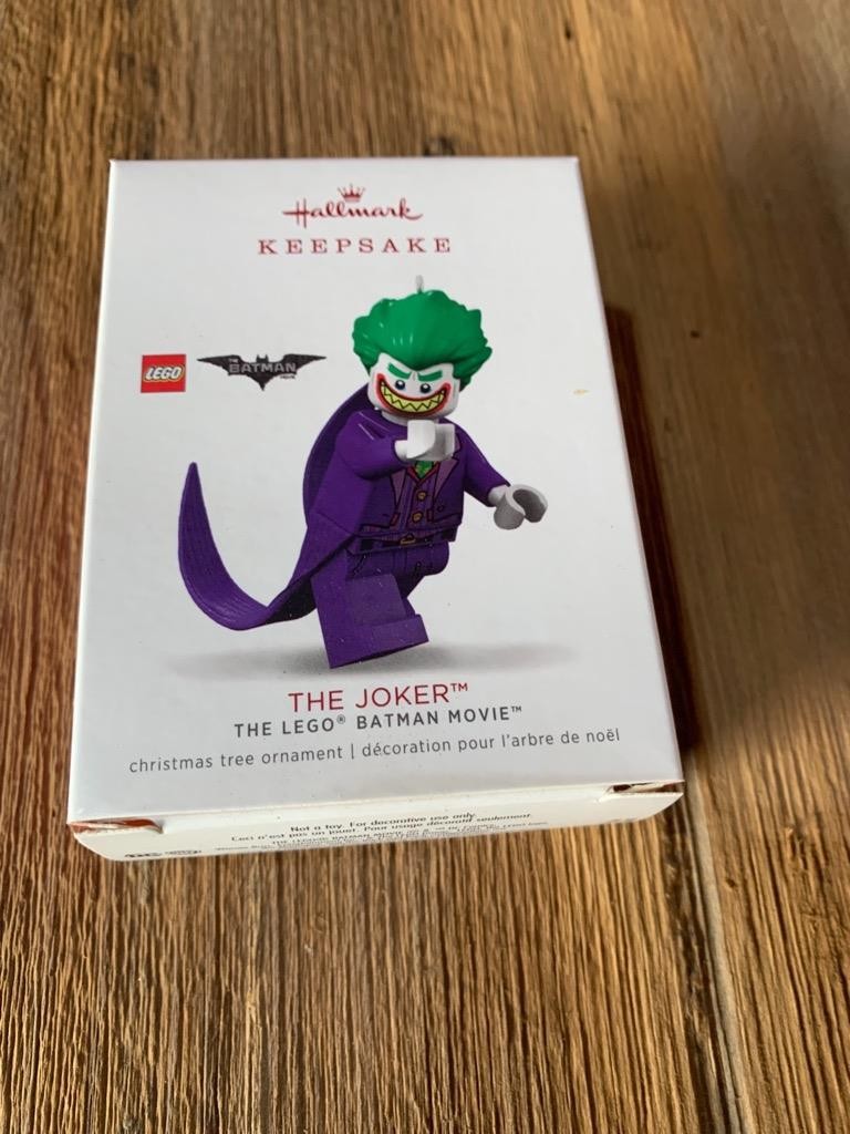 Hallmark Keepsake Ornament 2018 The Joker The Lego Batman Movie DC 