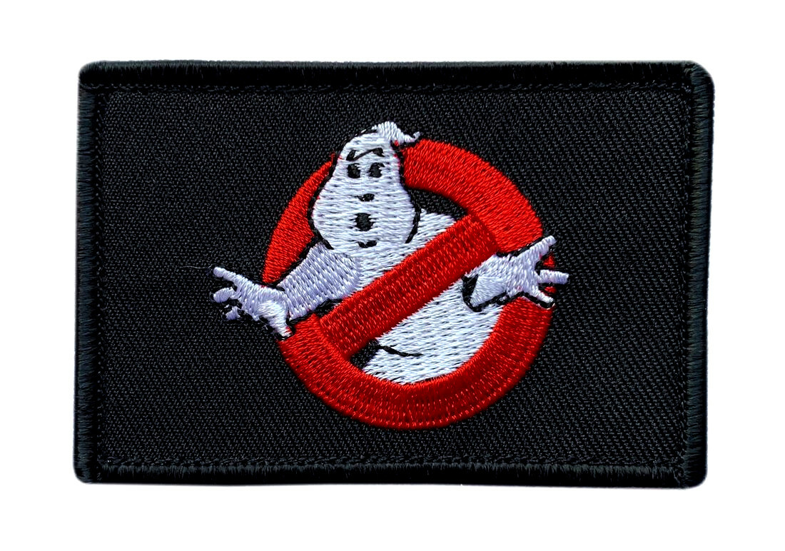 Ghostbusters No Ghost Tactical Patch (Hook Fastener - 3.0 X 2.0 -GB-7) Ghostbusters No Ghost Tactical Patch (Hook Fastener - 3.0 X 2.0 -GB-7)