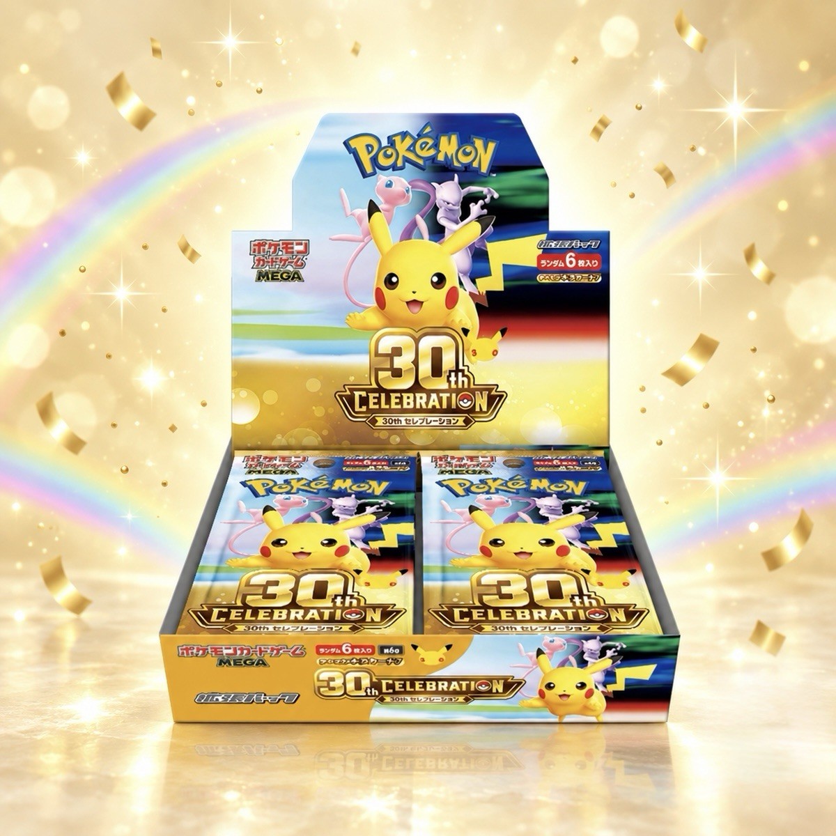Pokemon 30th CELEBRATIONS Booster Box Japanese Pokemon Card Sealed