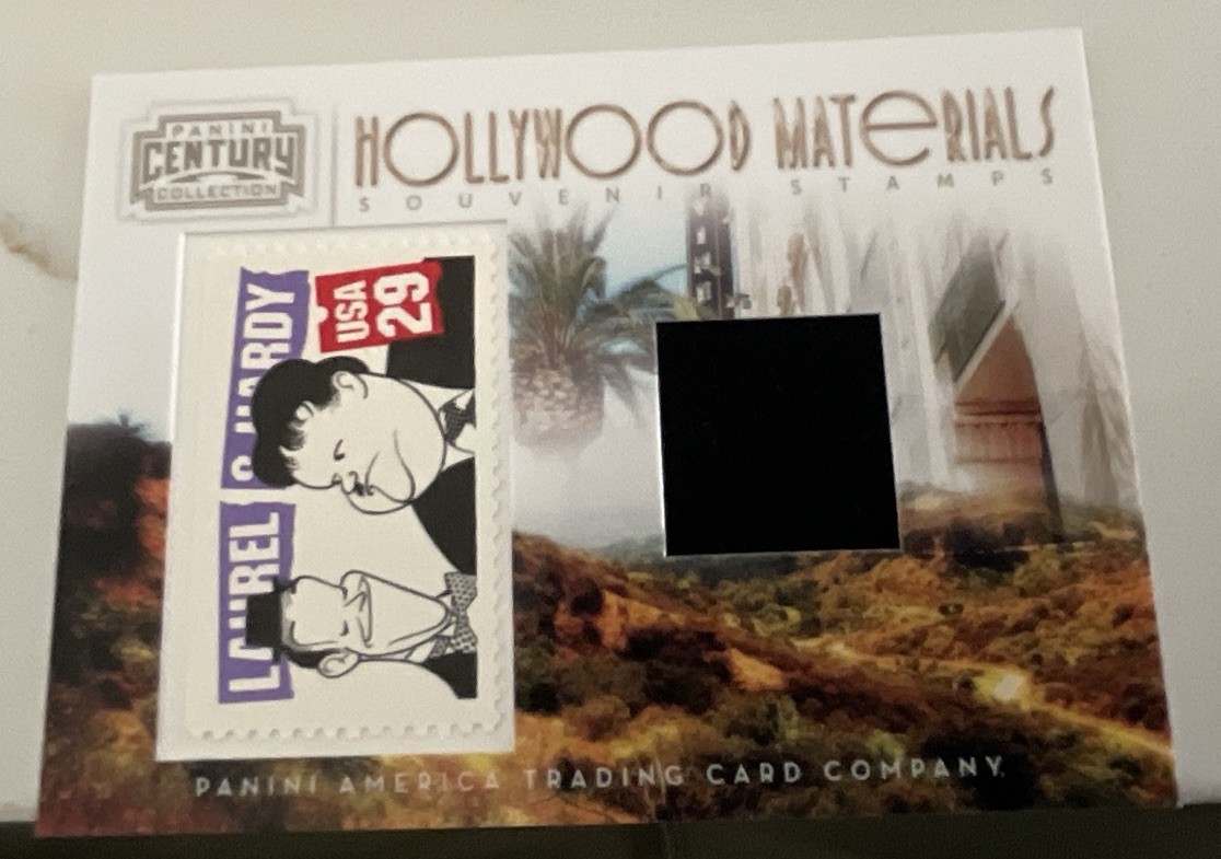 Laurel & Hardy Panini Century Hollywood Materials 15/25 Laurel & Hardy Panini Century Hollywood Materials 15/25