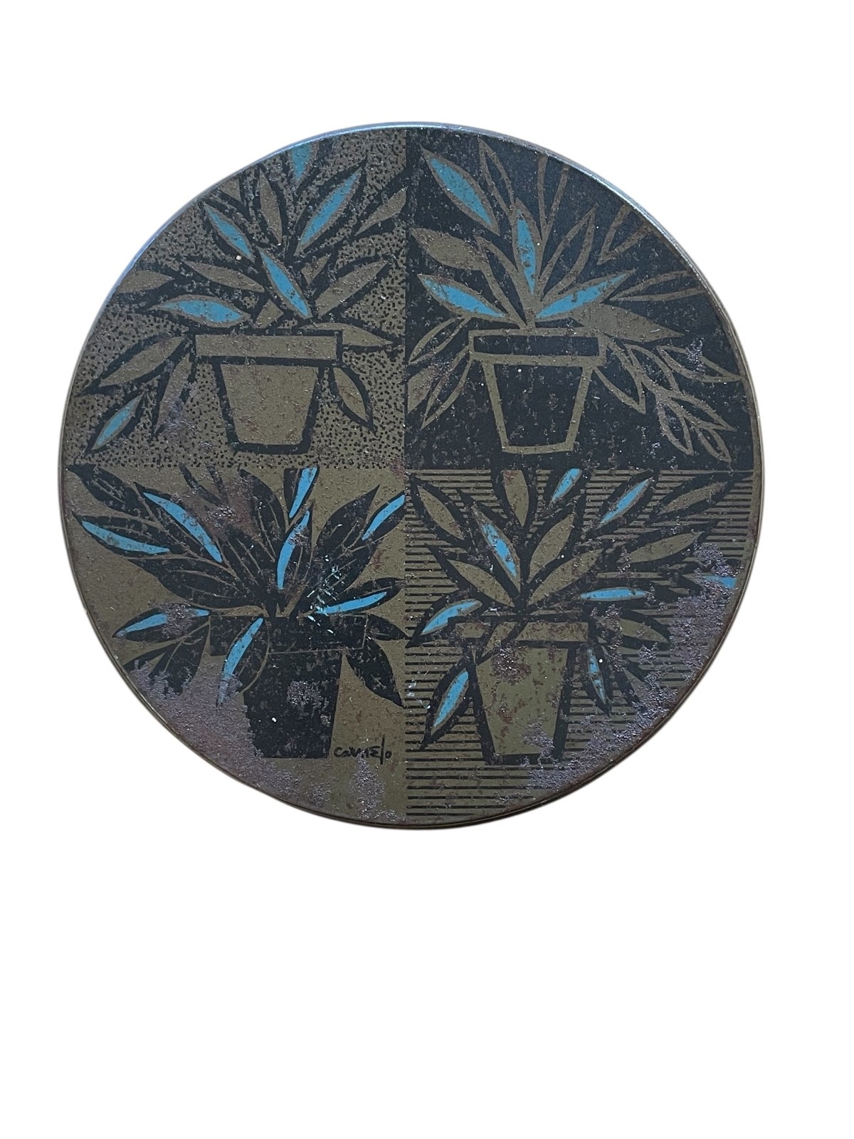 Object, Vintage Artistic Tin Collection Object, Vintage Artistic Tin Collection