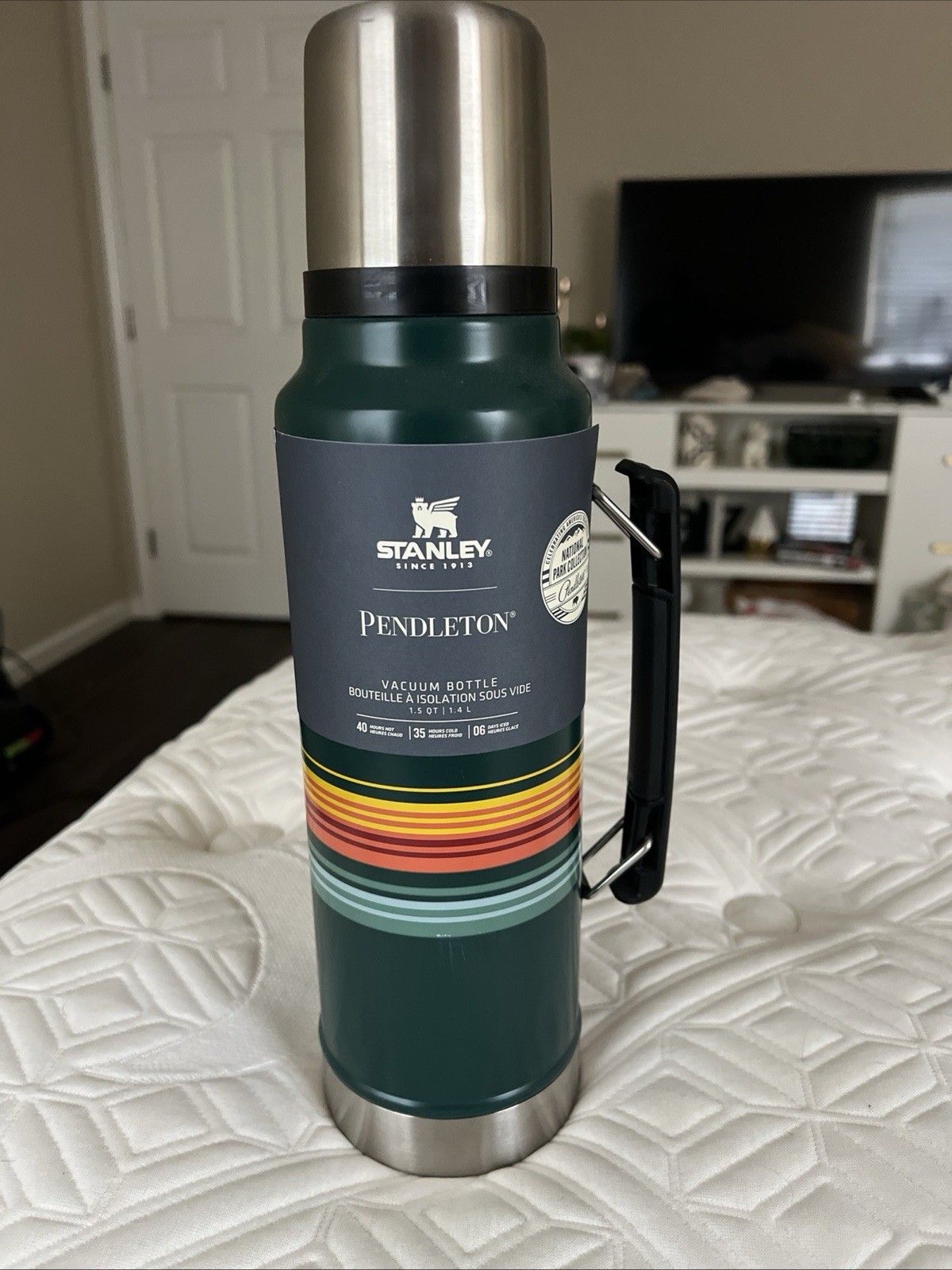Pendleton Stanley Thermos National Parks Vacuum Bottle Green Pendleton Stanley Thermos National Parks Vacuum Bottle Green