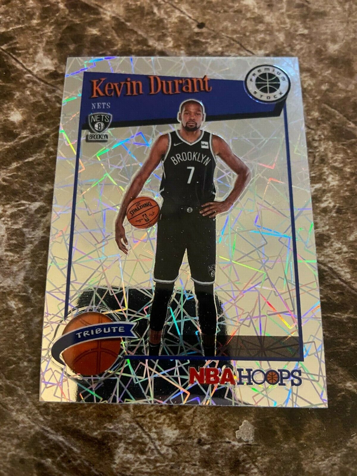 Kevin Durant 2019-20 Panini - Hoops Premium Stock Basketball Card No. 284