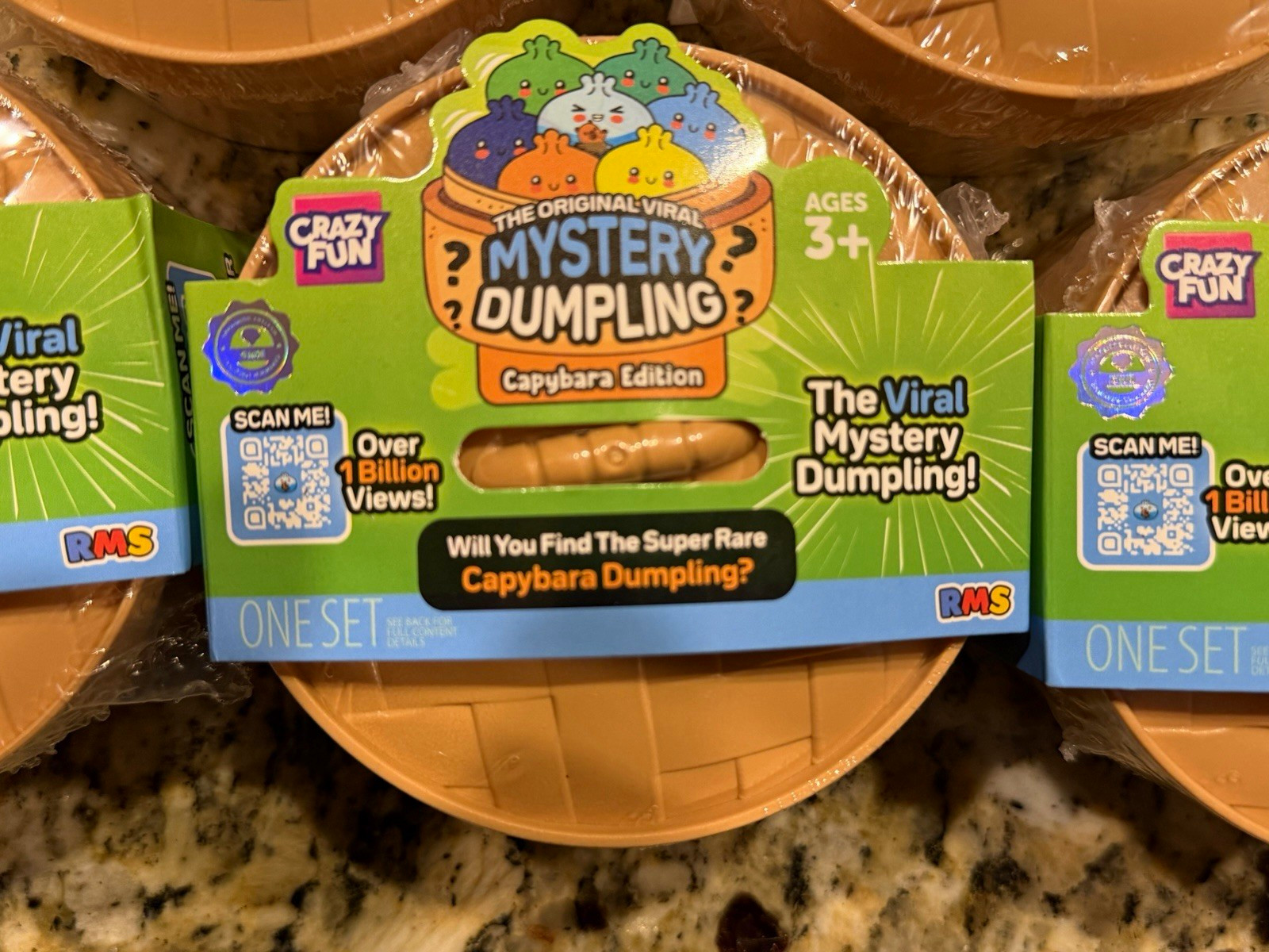 RMS Crazy Fun Mystery Dumpling Capybara Edition - factory sealed