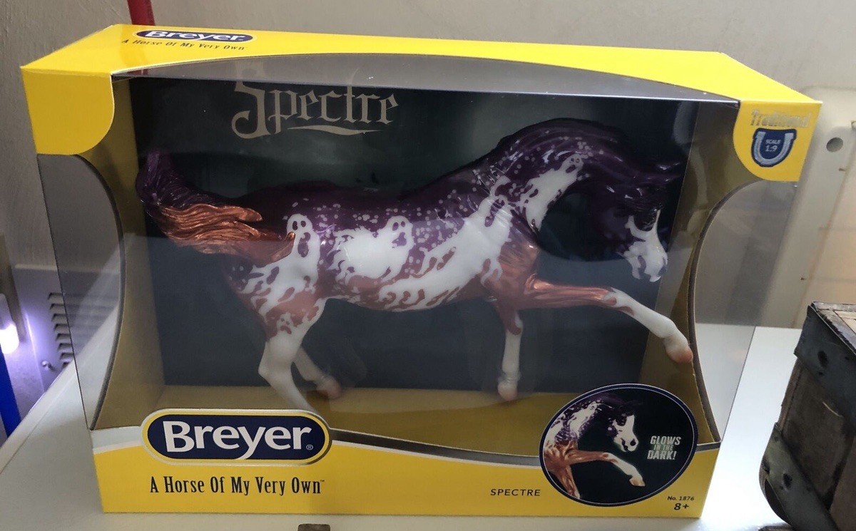 Breyer Horse 2023 Spectre Halloween Series Ghost Traditional #1876 Breyer Horse 2023 Spectre Halloween Series Ghost Traditional #1876
