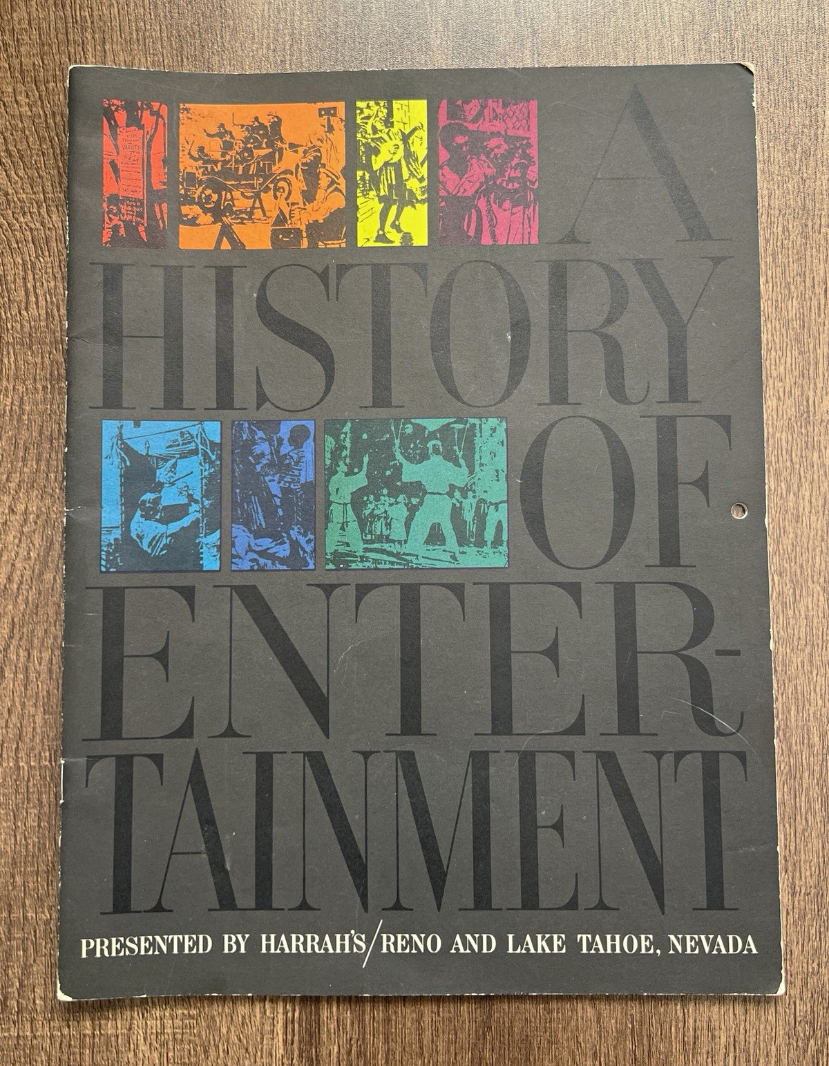 Harrah\'s 1963 Calendar A History of Entertainment Reno Lake Tahoe NV Casino