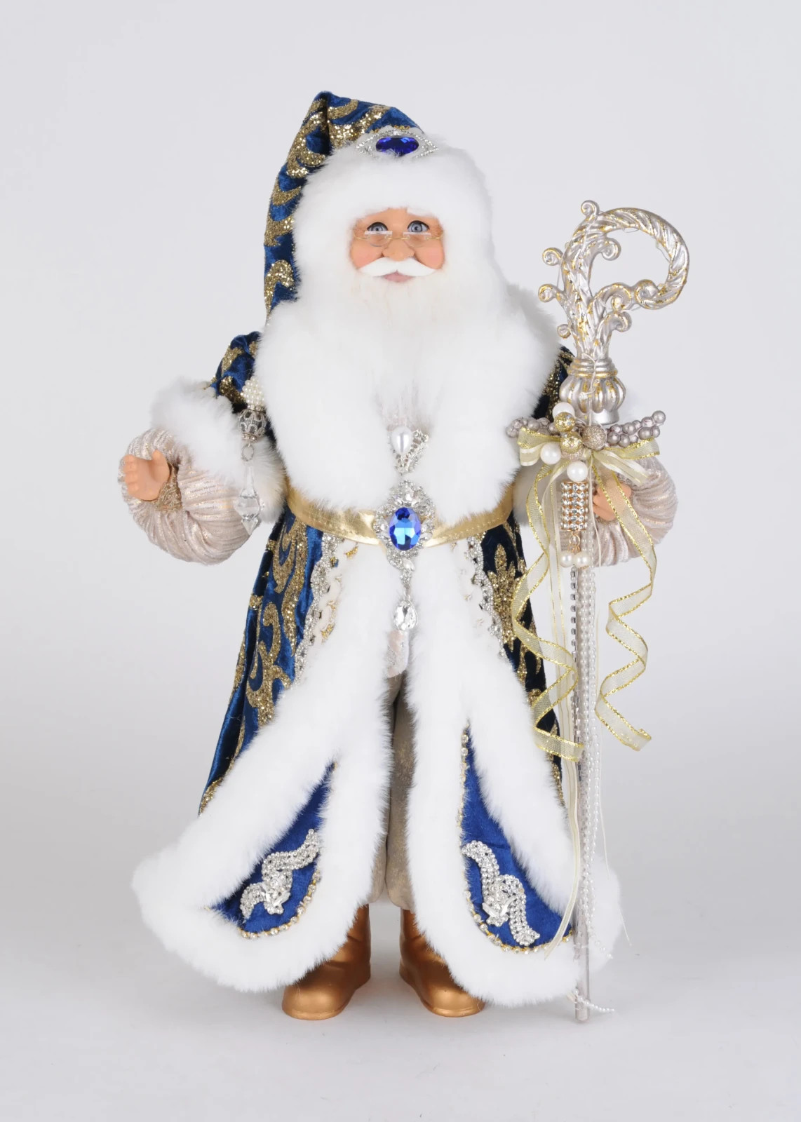 Karen Didion Originals The Lighted Sapphire Royale Santa CC18-104