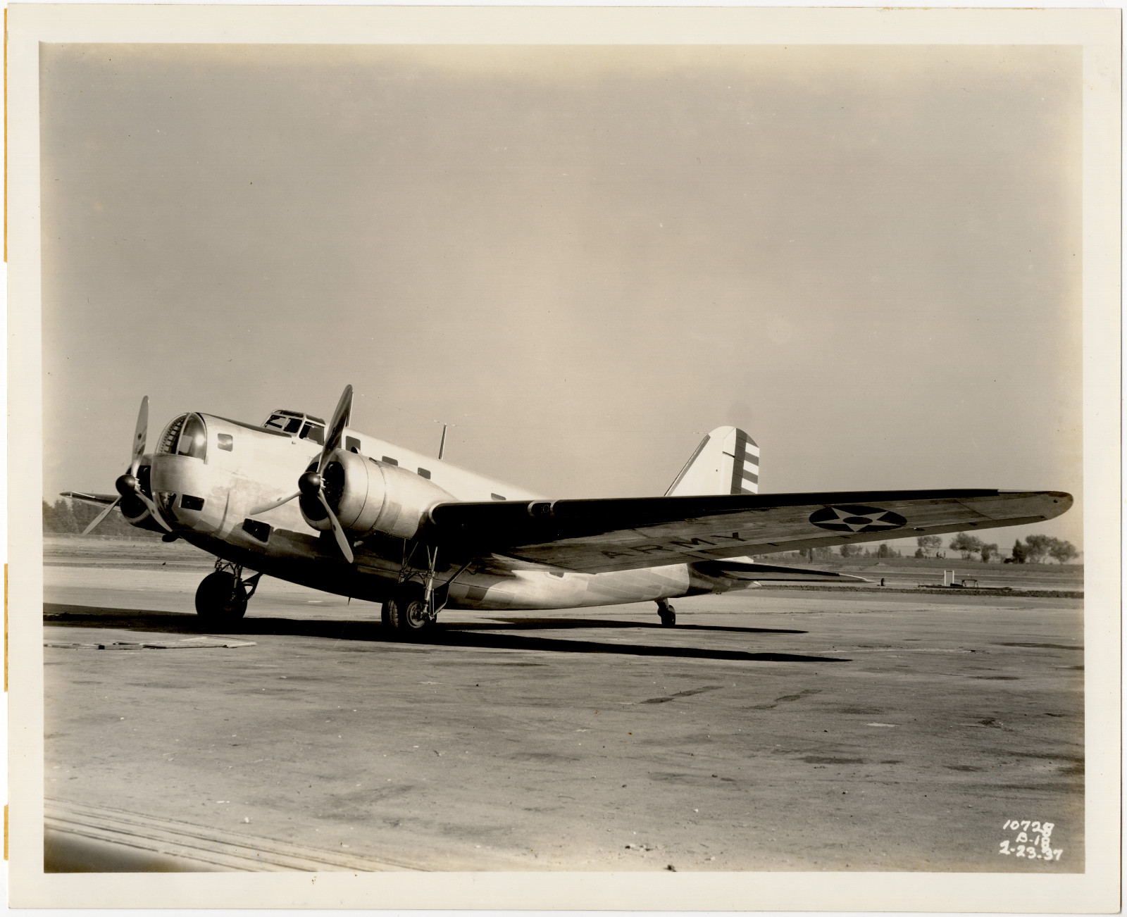 Douglas B-18 Bolo Bomber 1937 Photo 8x10 Army Air Corps USAAC Pre WWII Aviation