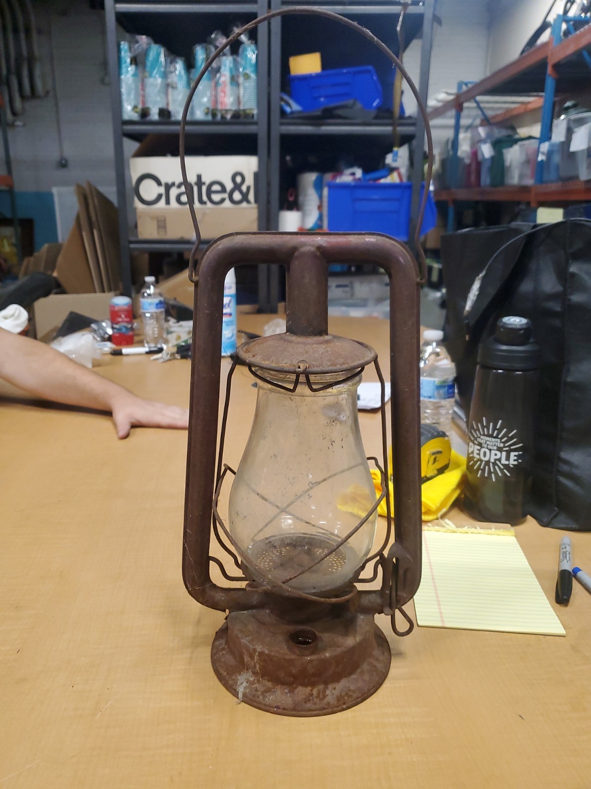 Vintage unrestored Rayo #65 Hot Blast Barn/ Railroad Lantern Vintage unrestored Rayo #65 Hot Blast Barn/ Railroad Lantern