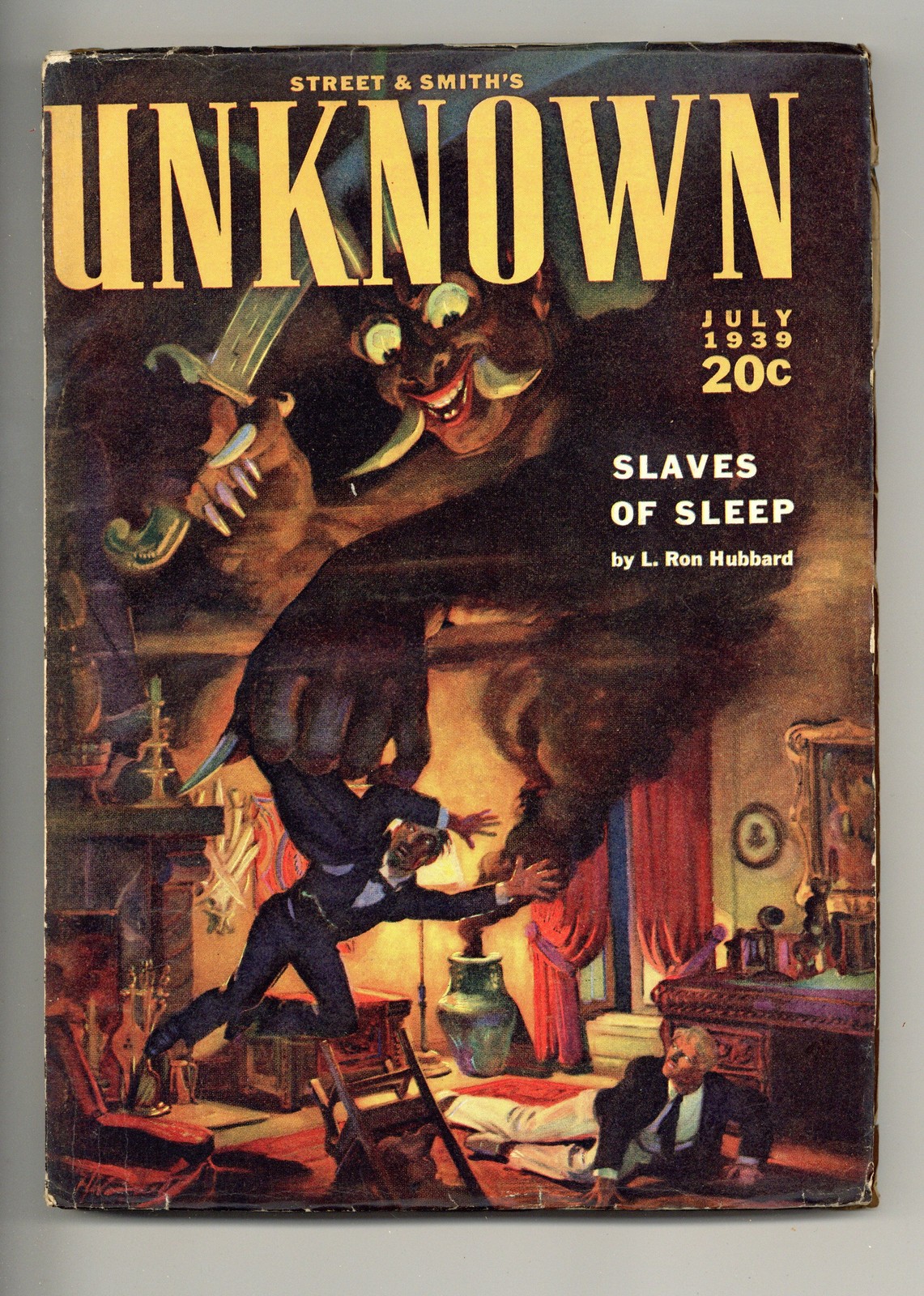 Unknown Pulp Jul 1939 Vol. 1 #5 FN+ 6.5