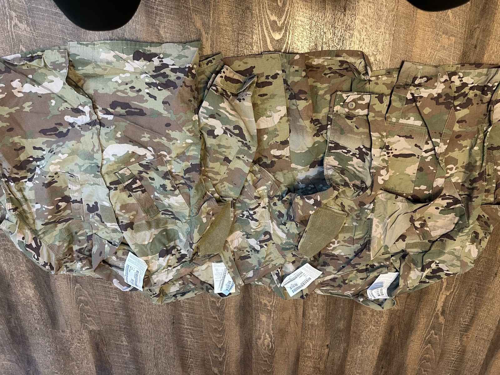 NEW Army FRACU OCP Large Regular Shirt/Coat 8415-01-598-9996 Multicam