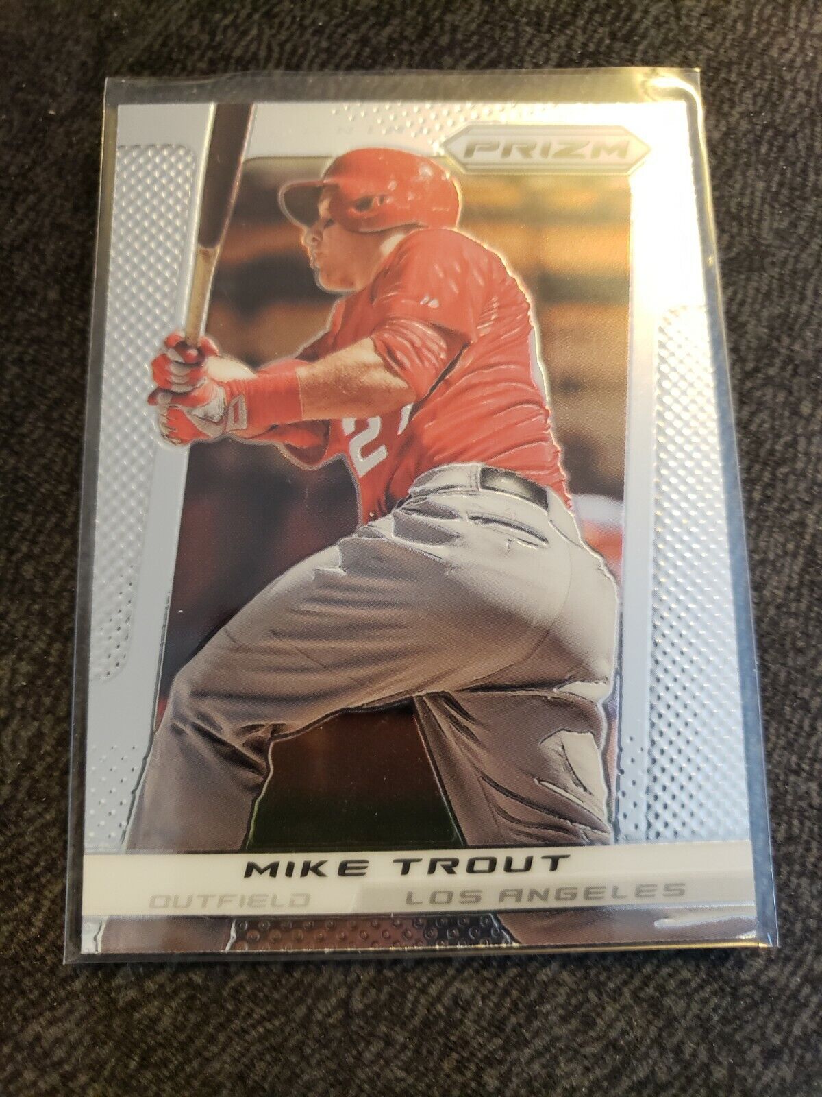 2013 Panini Prizm Mike Trout #159, Los Angeles Angels