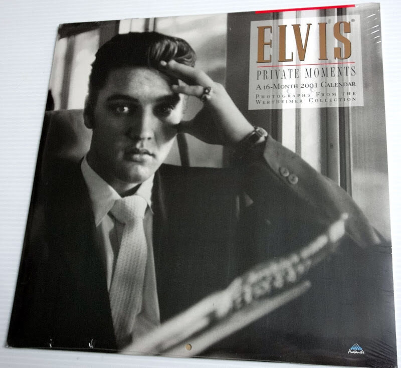 ELVIS  Private Moments A 16-Month 2001 Calendar SEALED