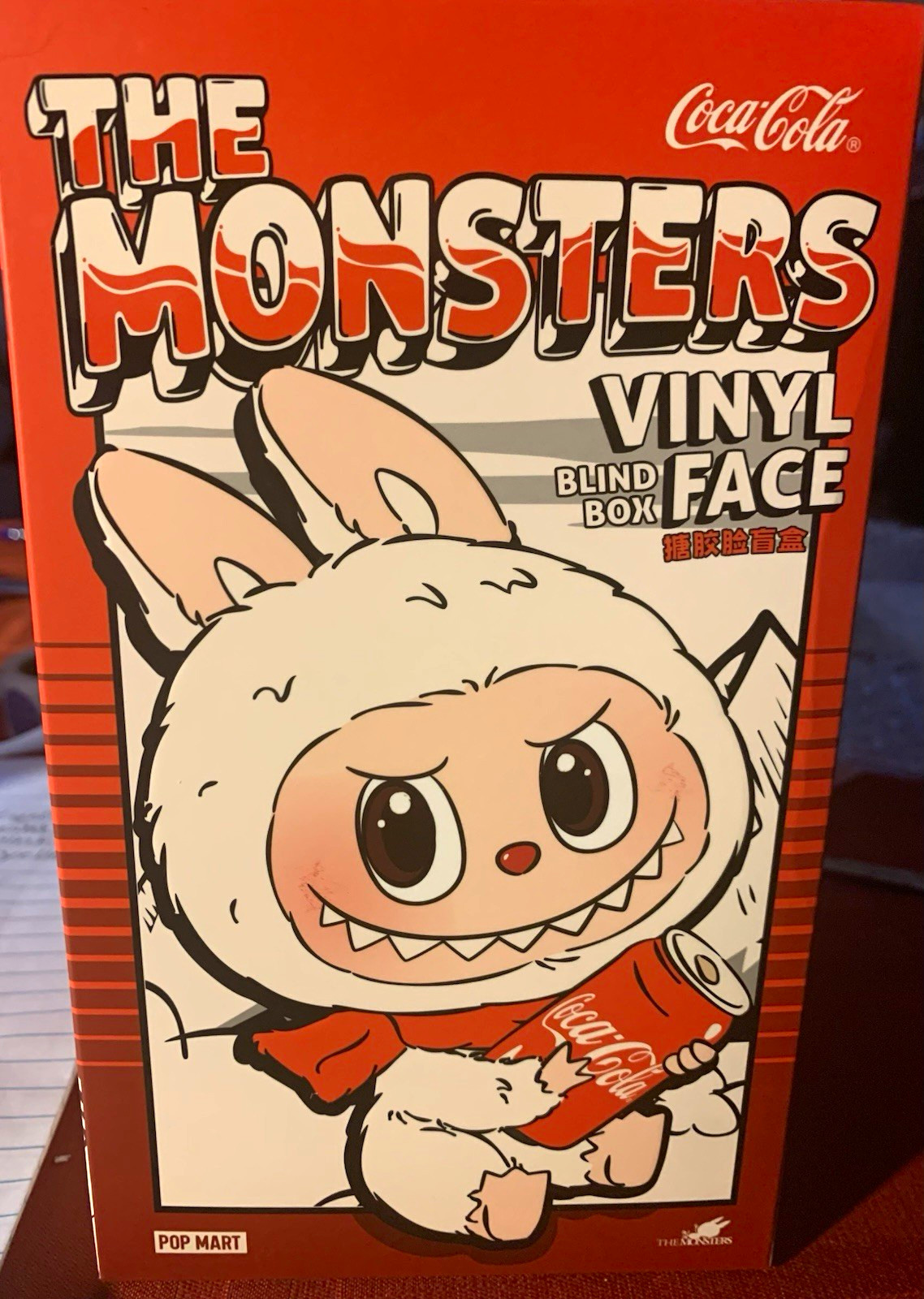 POP MART Coca-Cola The Monsters Collection Vinyl Face Figure Blind Box POP MART Coca-Cola The Monsters Collection Vinyl Face Figure Blind Box