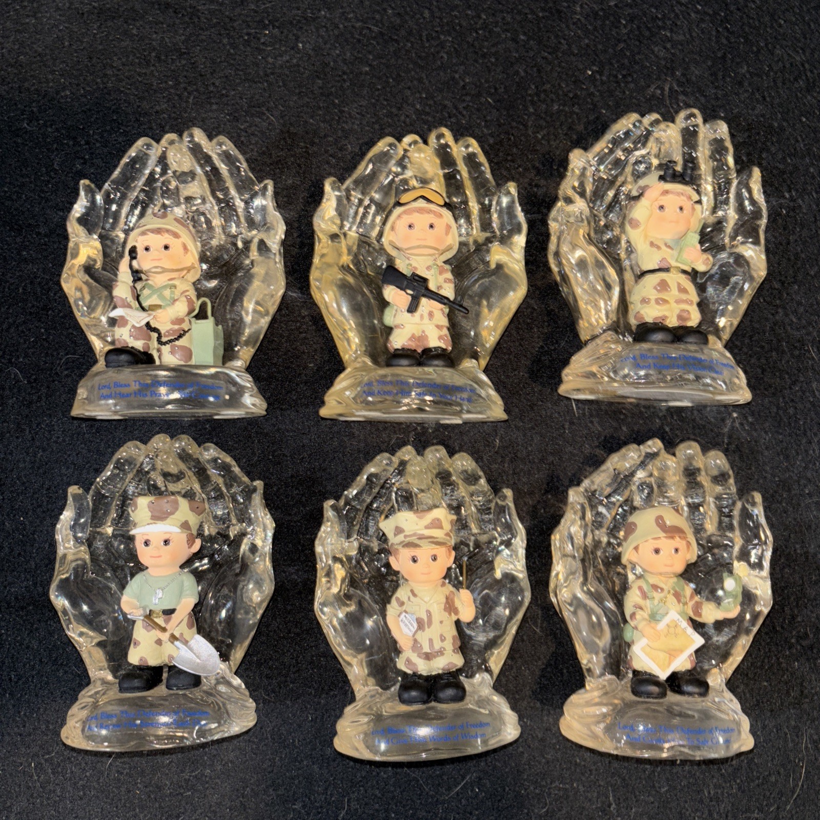 Hamilton Collection “In The Lords Hand” Defender Of Freedom Figurines Hamilton Collection “In The Lords Hand” Defender Of Freedom Figurines