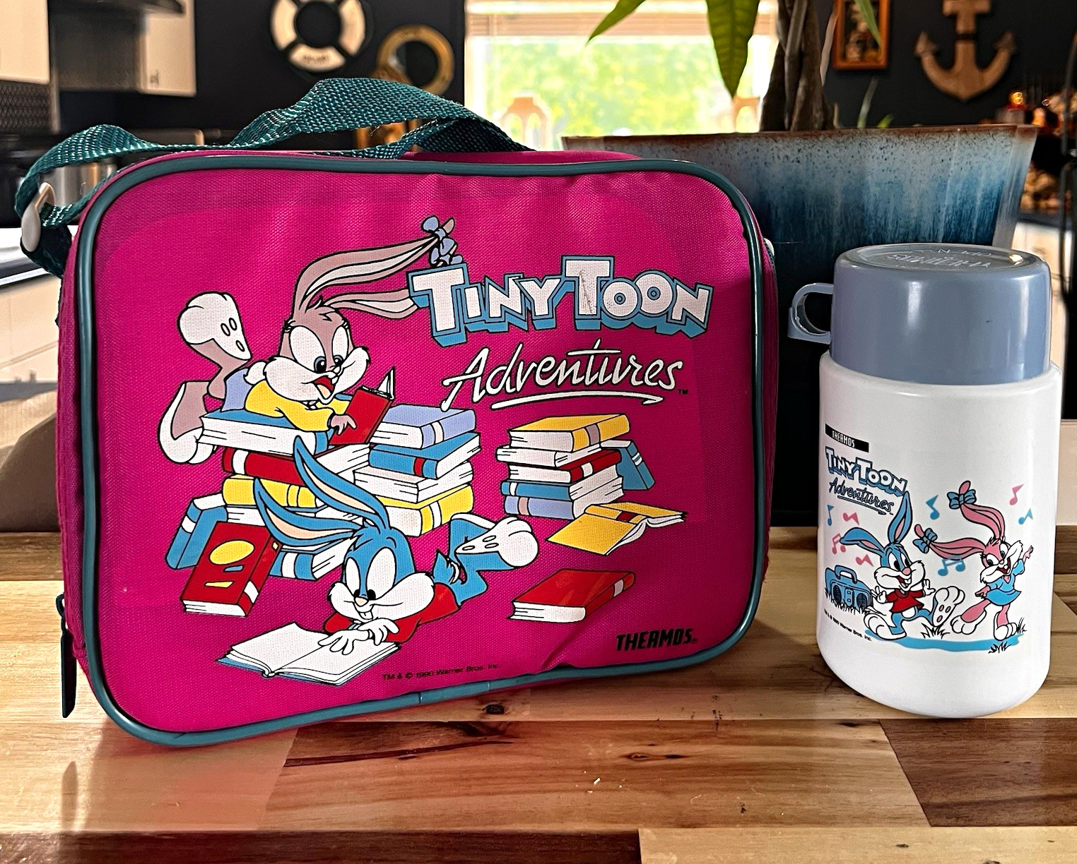 Thermos Tiny Toon Adventures Character Theme Lunchbox and Thermos Set Thermos Tiny Toon Adventures Character Theme Lunchbox and Thermos Set
