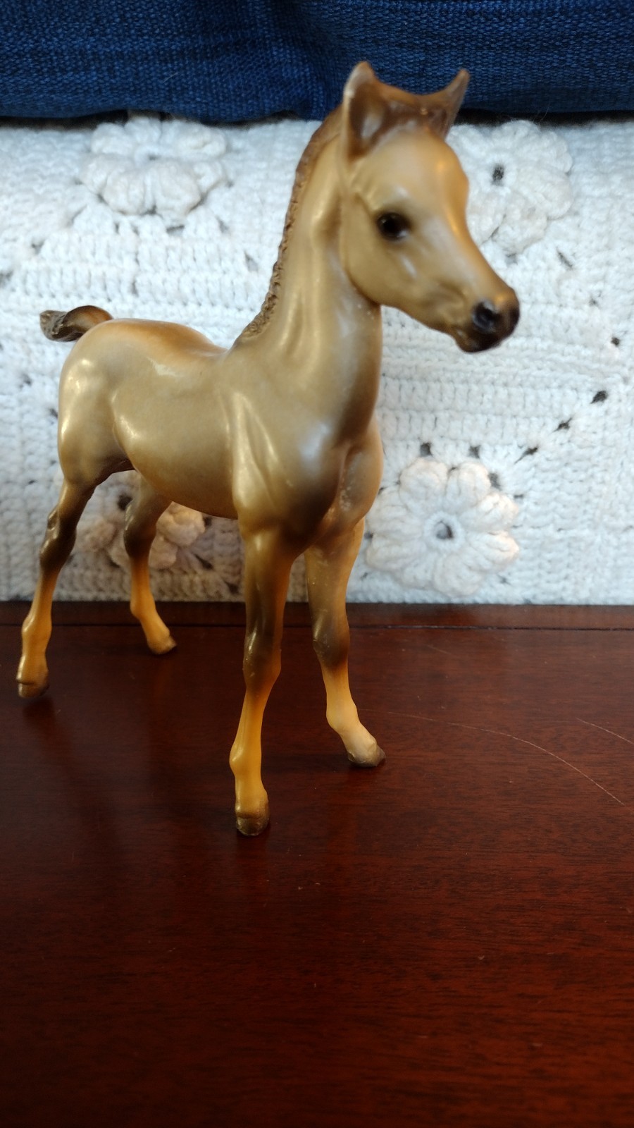 Vintage Breyer Traditional Proud Arabian Foal 1989-90 Rose Gray