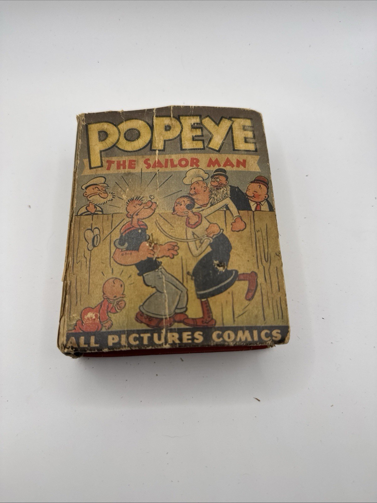 Popeye the Sailor Man Better Little Book 1422 Whitman Publishing Vintage Comic Popeye the Sailor Man Better Little Book 1422 Whitman Publishing Vintage Comic