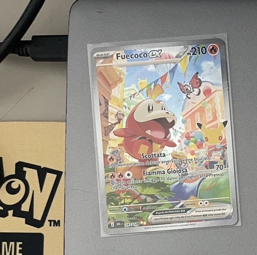 Fucoco ex 147/128 Pokemon 30th Anniversary ITA NM Fucoco ex 147/128 Pokemon 30th Anniversary ITA NM