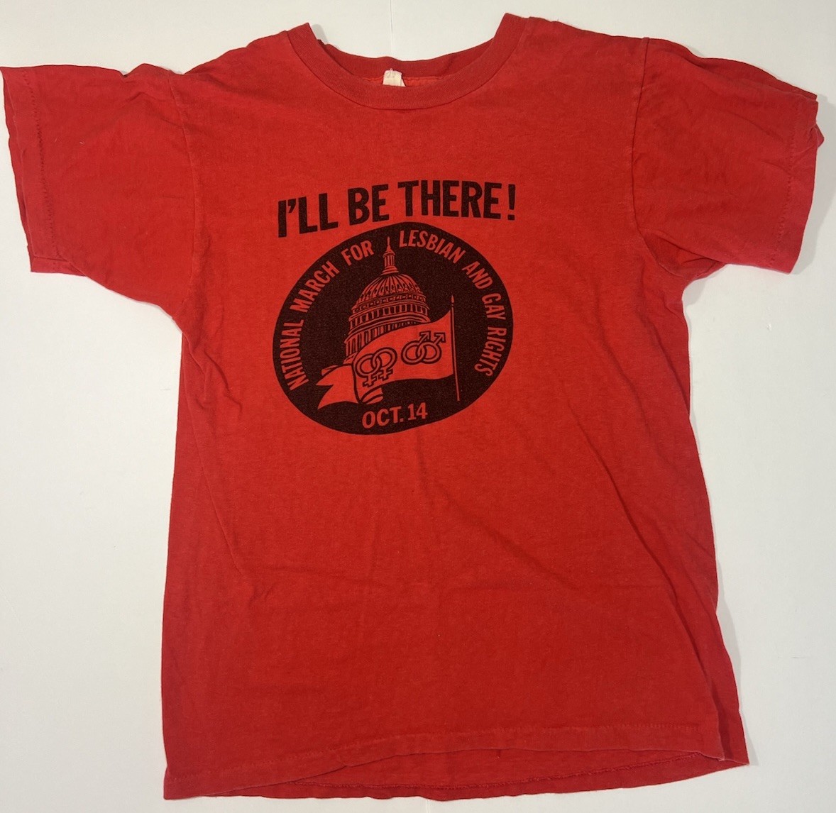 Vintage 1979 National March on Washington for Lesbian and Gay Rights Shirt Vintage 1979 National March on Washington for Lesbian and Gay Rights Shirt
