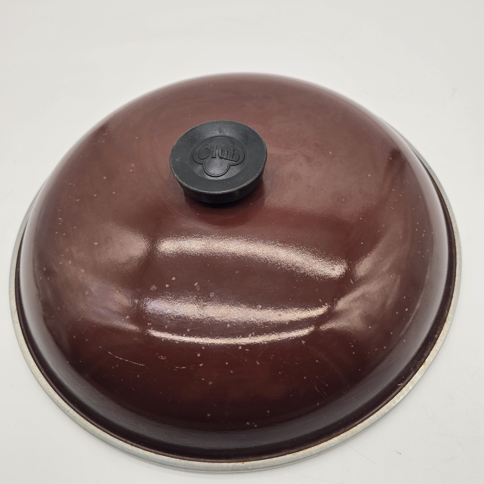 Vintage Brown Club Aluminum Large Stock Pot 12 Vintage Brown Club Aluminum Large Stock Pot 12