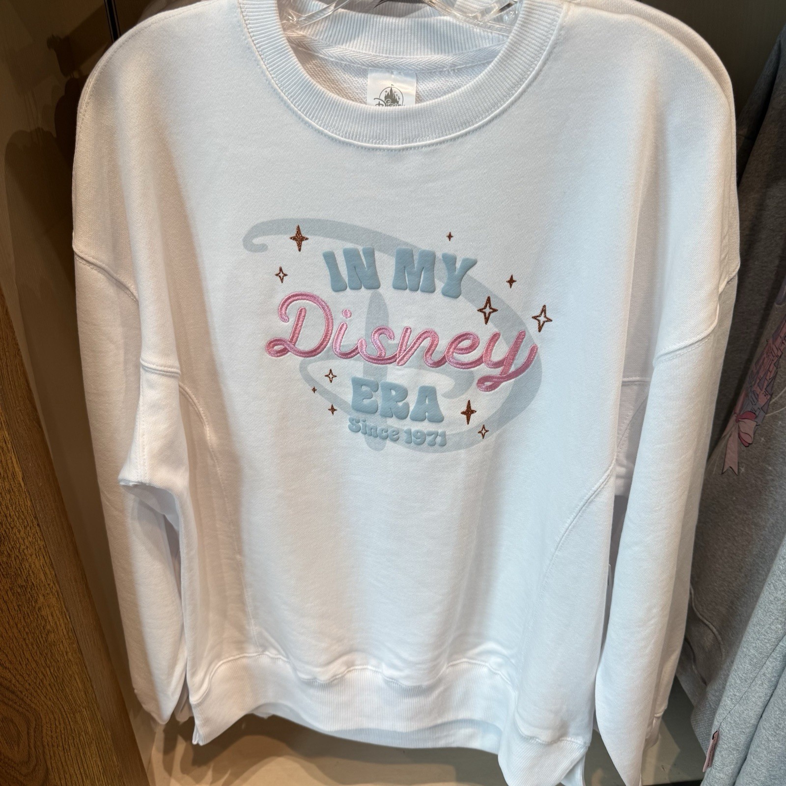 Disney Parks 2026 Cinderella Castle In My Disney Era Since 1971 Sweatshirt XL