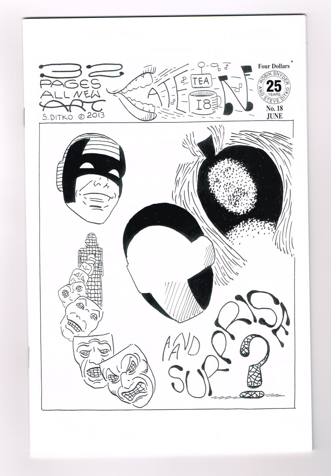 Steve Ditko, 32-Page Series #18, 2013, brand new copies