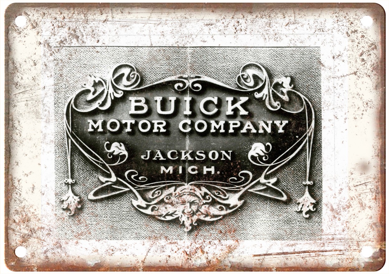 1905 Buick Vintage Auto Ad Retro Look Reproduction Metal Sign AM6976