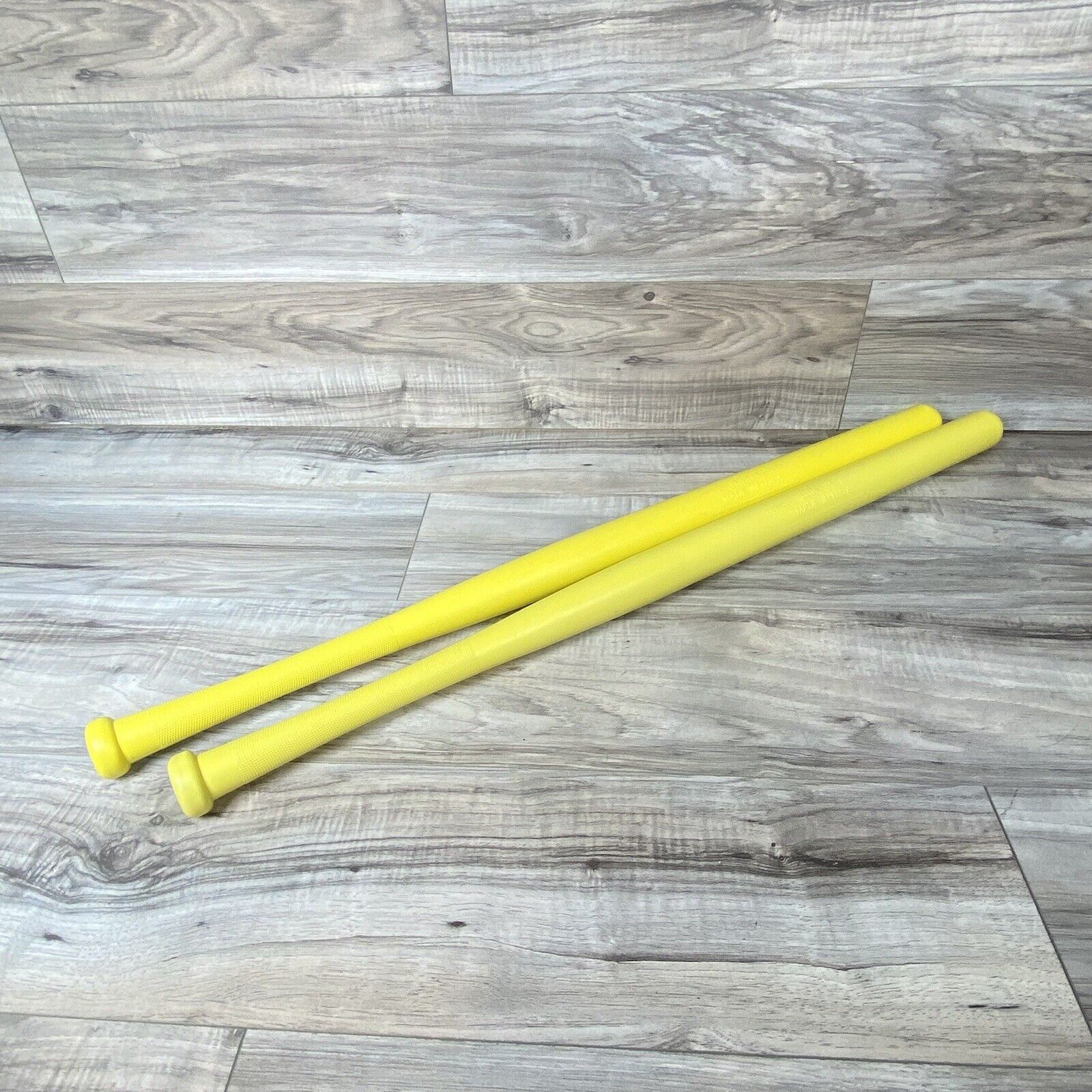 Official Wiffle Ball Bat Vintage Made in USA Yellow Includes 2 Bats