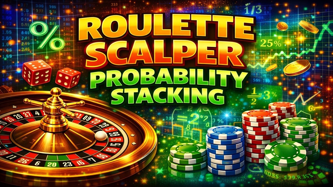 Roulette Scalper (Probability Stacking) - Video Strategy Course- Limited Access Roulette Scalper (Probability Stacking) - Video Strategy Course- Limited Access
